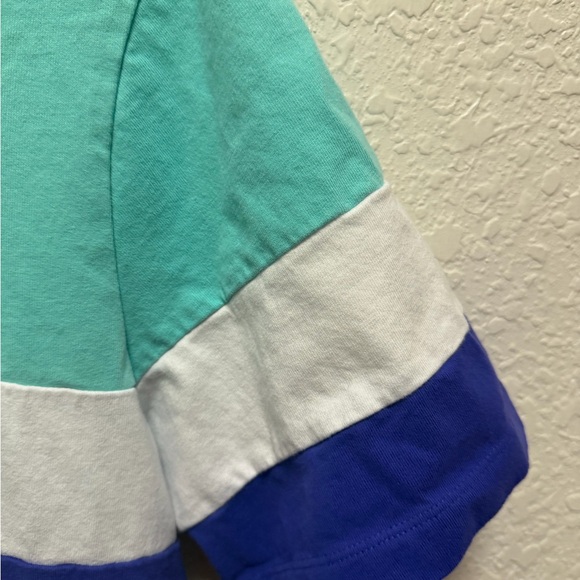 Disney Parks Marvel Polo Shirt Adult L Blue &White Spiderman Embroidered - Picture 4 of 6